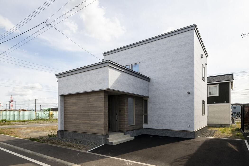 住研ハウスのモデルハウス_新開町2023モデルハウス_外観