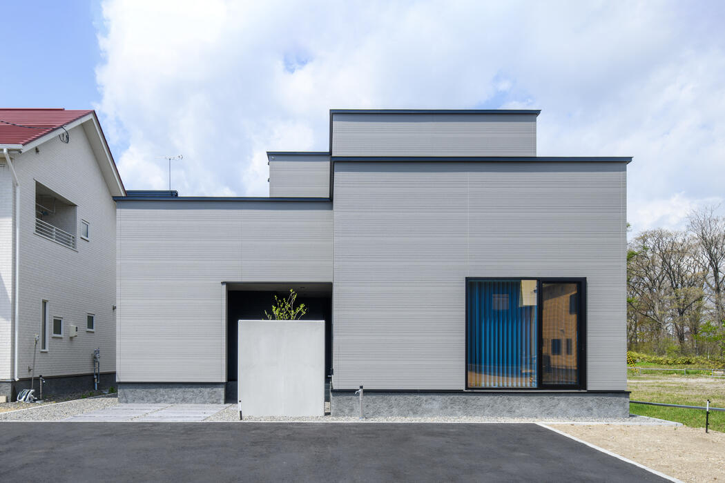 住研ハウスのモデルハウス_拓勇西町モデルハウス_外観